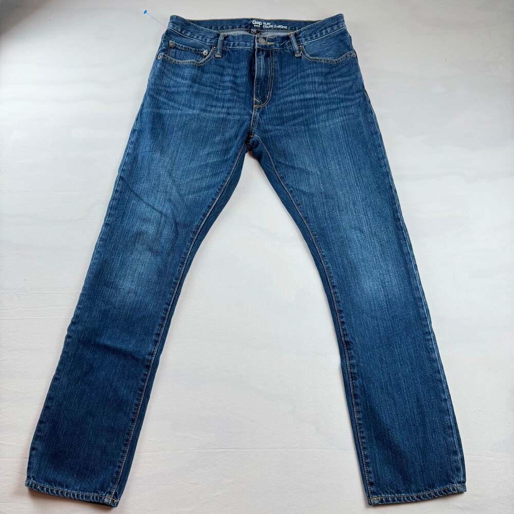 Gap Slim Fit Men's Jeans Size 31x32 Medium Wash